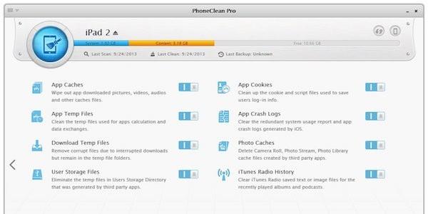 Как да почистите вашия iPad от ненужни файлове